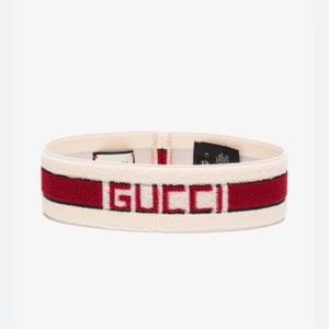 GUCCI STRIPE HEADBAND | RED & WHITE THEME